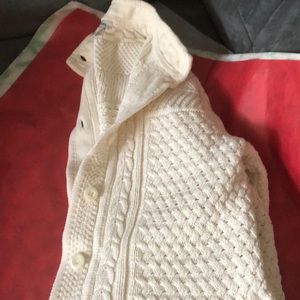 LlBean Stitch-works cardigan Miss size Small